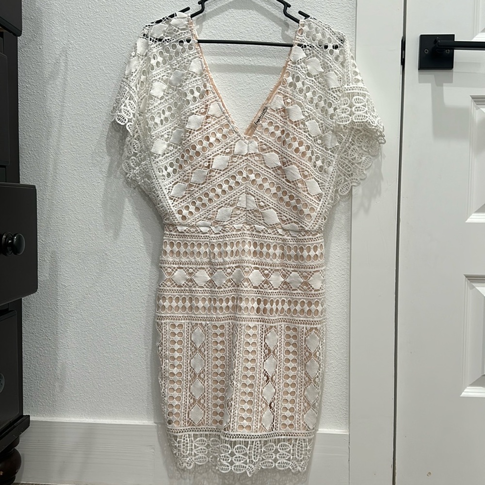 Lacey boutique plunge dress